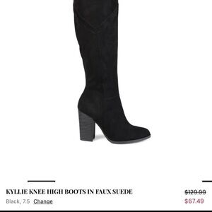 Journee boots size 10